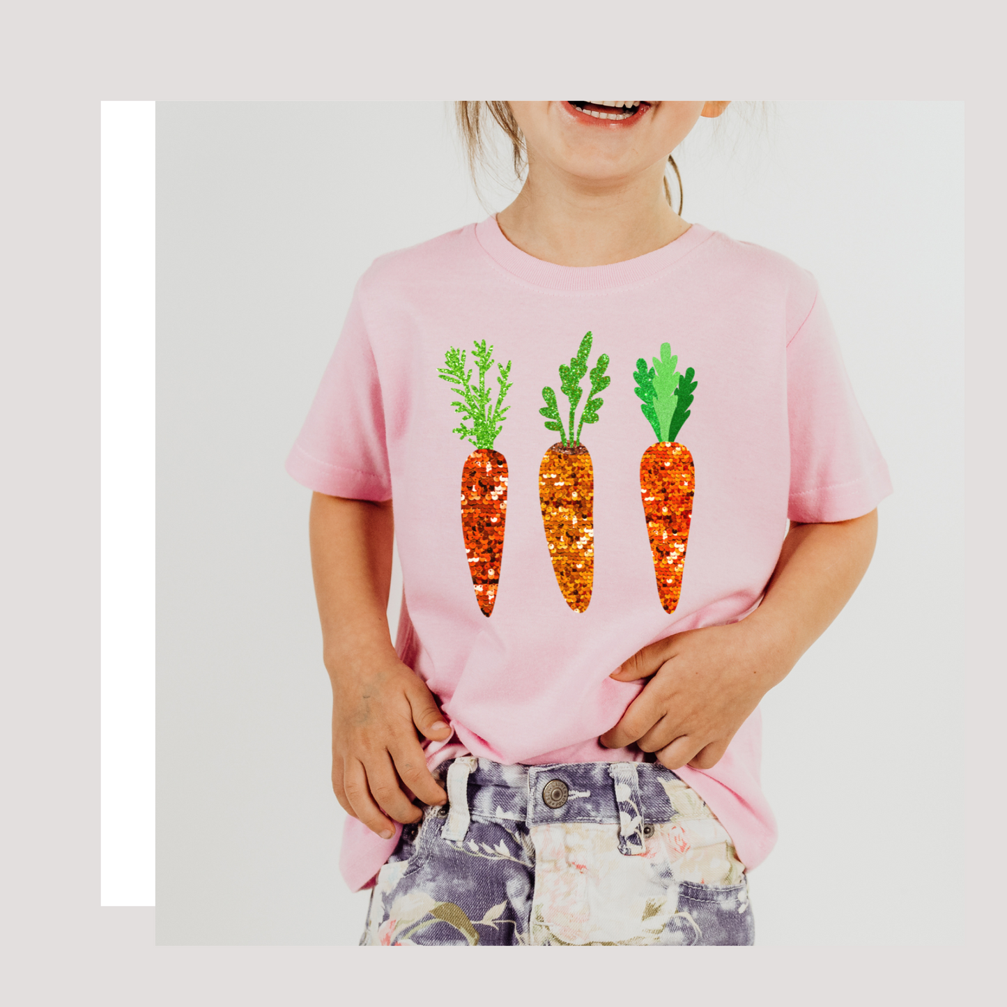 SEQUIN CARROTS - KIDS