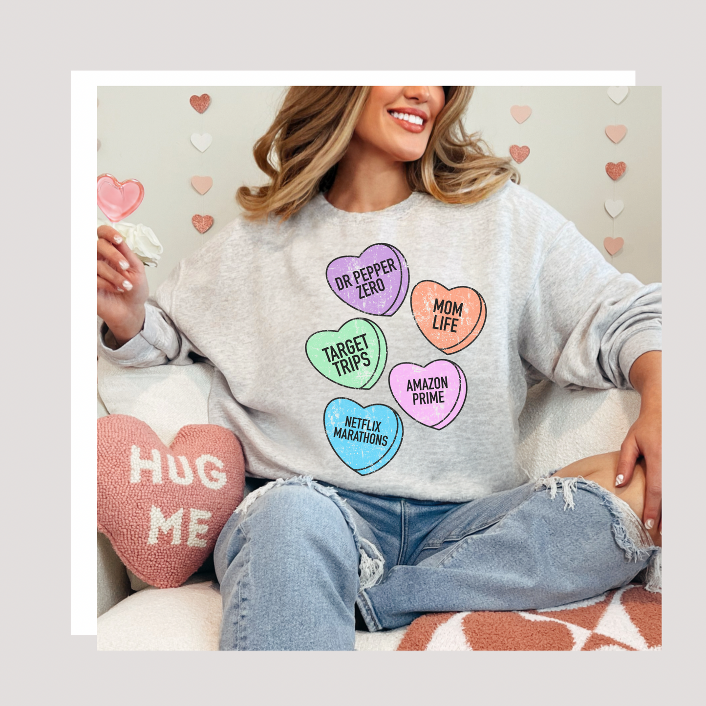 CUSTOM CONVERSATION HEARTS - ADULT