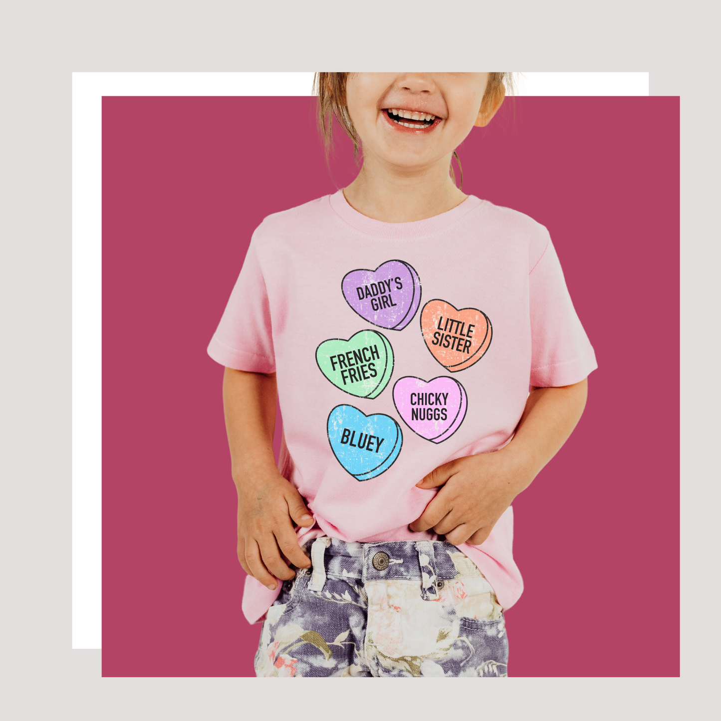 CUSTOM CONVERSATION HEARTS - KIDS