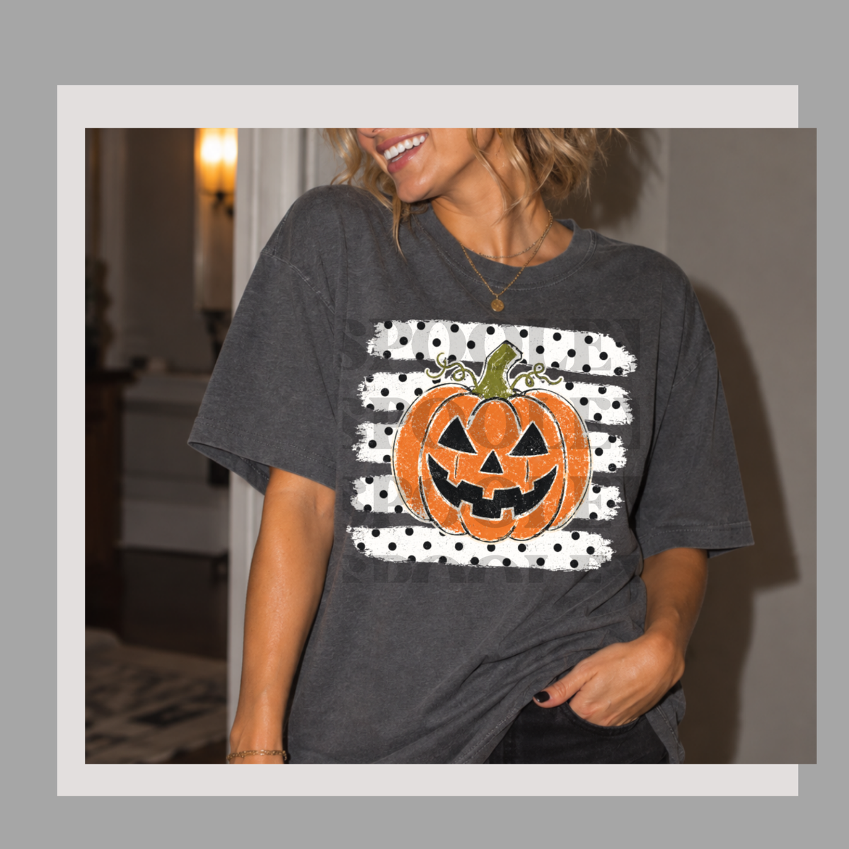 POLKA DOT PUMPKIN